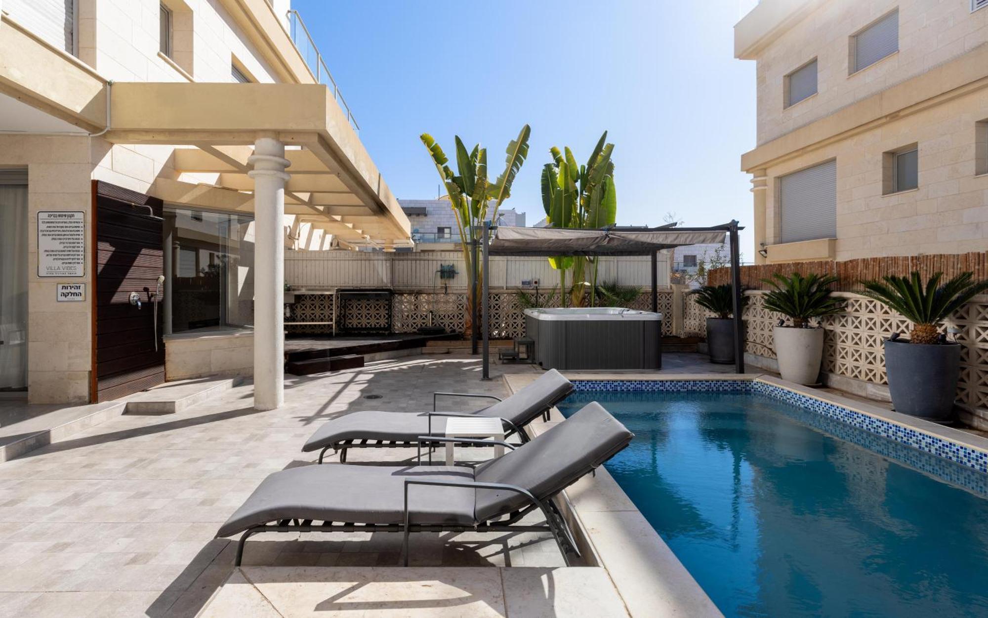 Sahara - Designed Duplex With A Private Pool Hotel Eilat Exterior photo